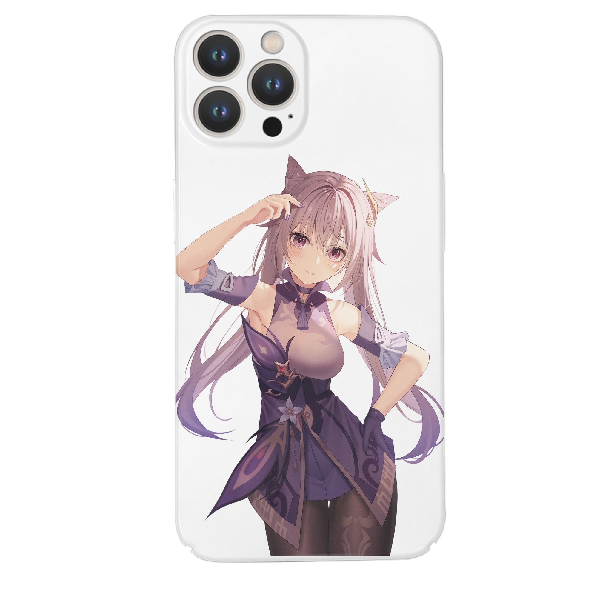 げんし神 刻晴 こくせい genshin Kokusei 【iPhone 14シリーズ対応】ハードケース